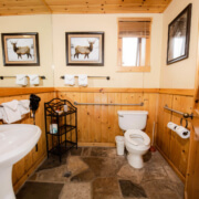 Hatchet Resort Deluxe Room Bathroom