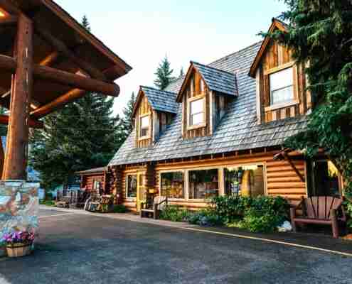 The gift shop at the Hatchet Resort